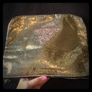 Two Victoria Secret gold bag bundle!