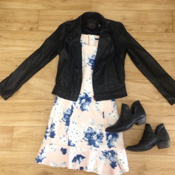 Zara printed dress