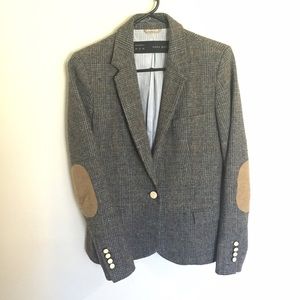 Zara Houndstooth Blazer