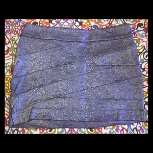 DONATED:  Must have mini glitter skirt!  Like new!