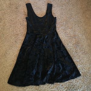 Black Velvet Dress