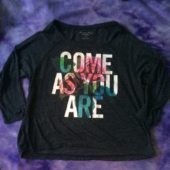 "Come as you are" shirt