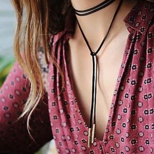 [OS] black cord choker