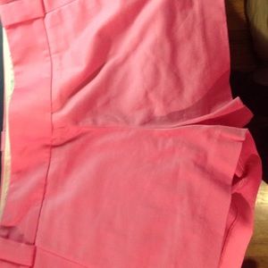 Jcrewcotton shorts.  Side zipper. Like new.