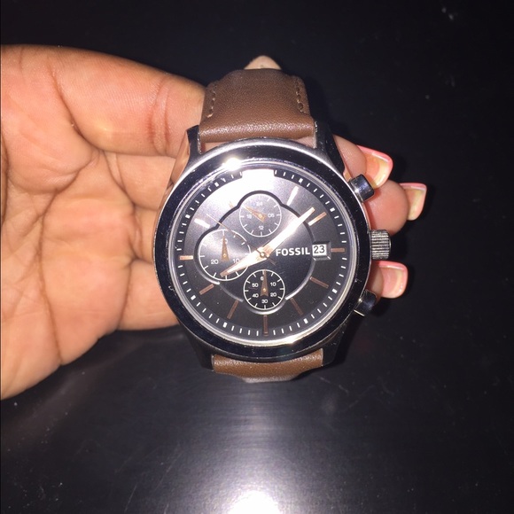 Silver & Rose Gold Fossil Watch❤️