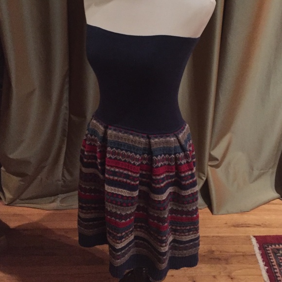 Marc Jacobs Blue sweater dress or skirt - Picture 3 of 7