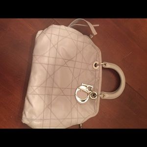 Grey Christian Dior satchel
