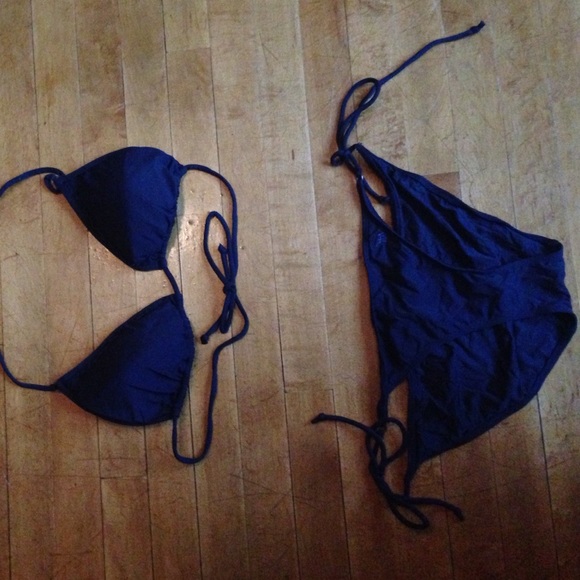 Navy Blue Bikini