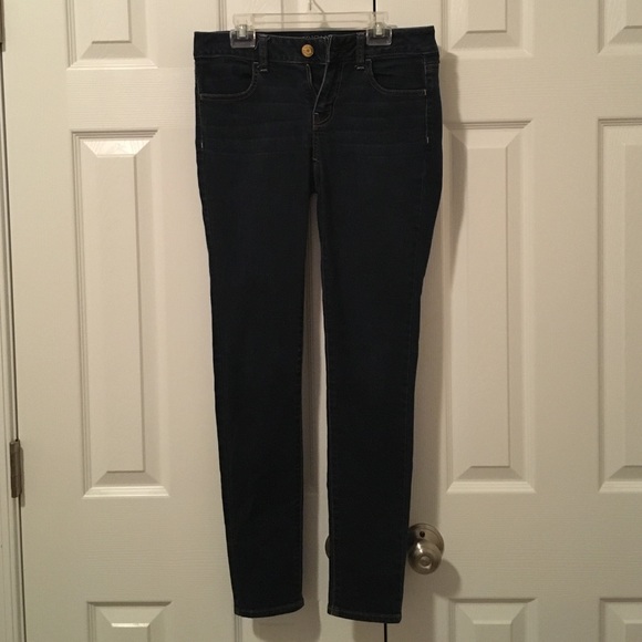 ❌ SOLD - Dark Wash Jeggings - Picture 1 of 4