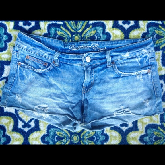 denim cutoff shorts