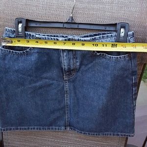 American Eagle Outfitters denim mini skirt