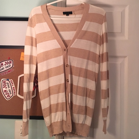 Striped cardigan