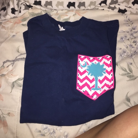 Navy Simply souther tee