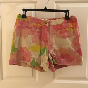 Loft flowered shorts