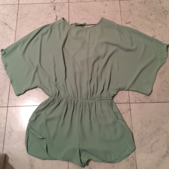 Romper with Open Back