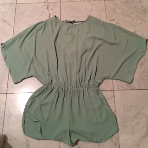 Romper with Open Back