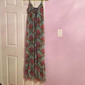 Floral maxi dress