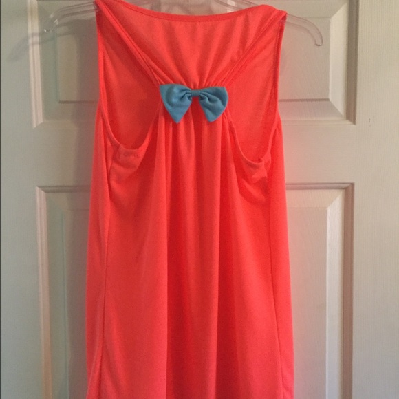 STRIKING ORANGE AND TEAL TANK TOPS🏵🏵⚓️🏵⚓️🏵⚓️🏵 - Picture 4 of 4