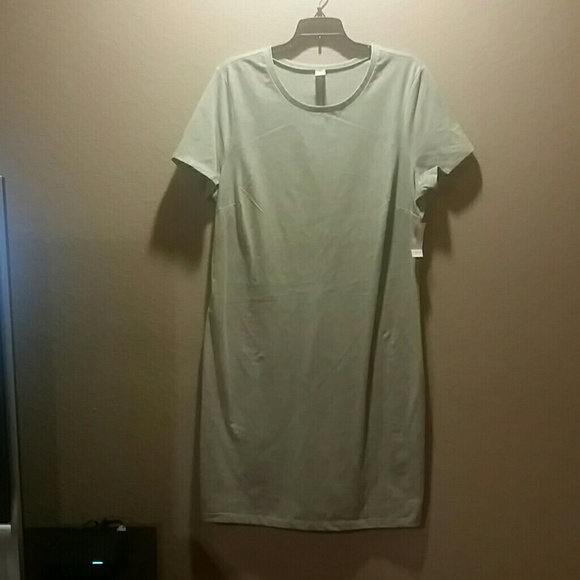 Old navy gray tshirt dress xl tall NWT