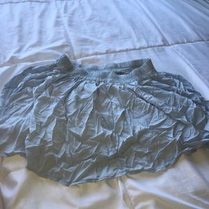 blue heather skirt