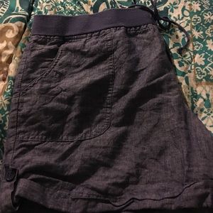 Denim style cotton short