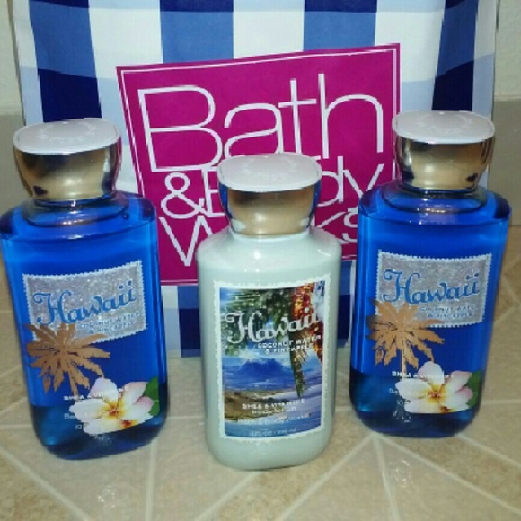 Bath Body Works Set Lotion Gel Hawaii - Picture 1 of 1