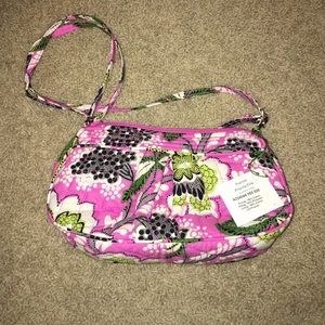 Vera Bradley Priscilla Pink Frannie Purse