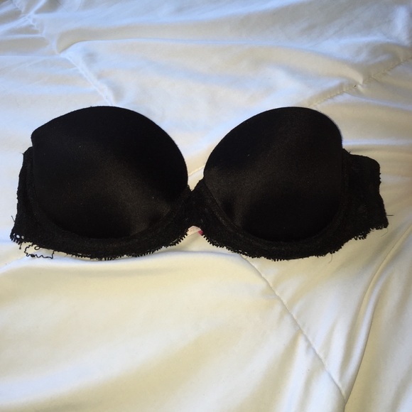 victorias secret PINK pushup strapless bra - Picture 1 of 2