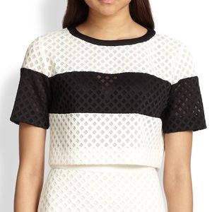 Elizabeth And James cropped top