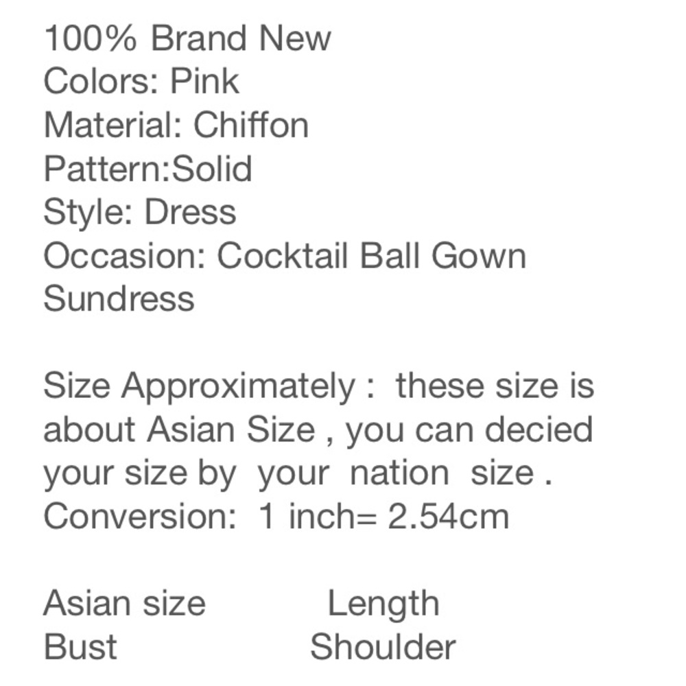 Ladies vneck cocktail dress. Size M or Lrg. New - Picture 6 of 6