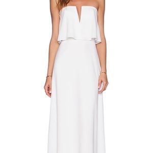 BCBG White Max Azria Gown