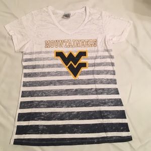 WVU Mountaineers Burnout T-Shirt