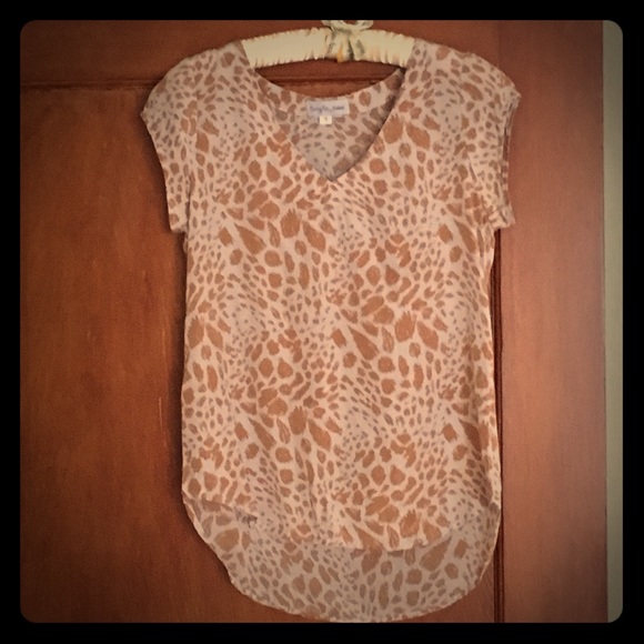 SOLD: Anthro silk blouse - Picture 1 of 4