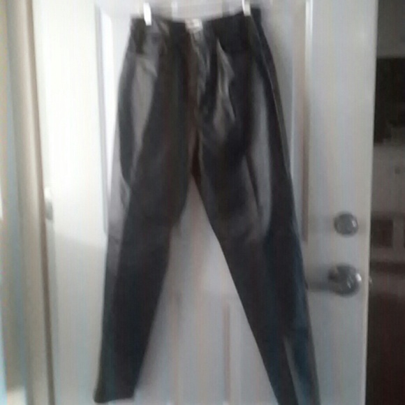 Leather pants
