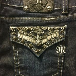 Miss Me Skinny Dark Wash Jeans