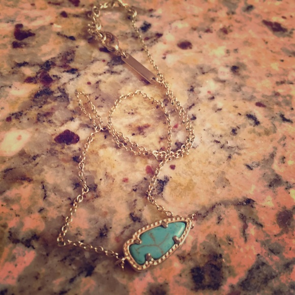 SOLD Turquoise Skylie Kendra Scott - Picture 1 of 3