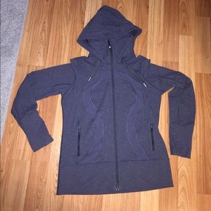 Lululemon Grey Zip up jacket SZ 8