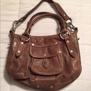 A&F brown HOBO purse
