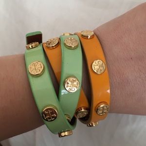 Tory Burch double wrap bracelet
