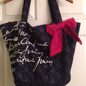 Juicy Couture Blue Tote Bag.