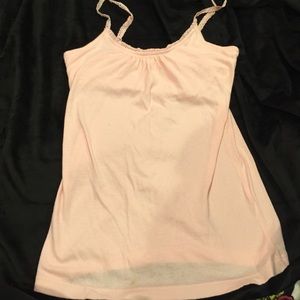Small light pink pj tank