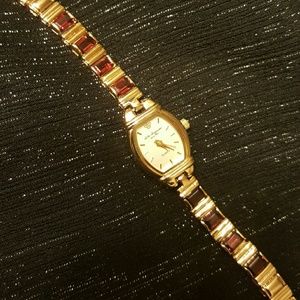 Garnet Gemstone Jules Jurgensen Watch