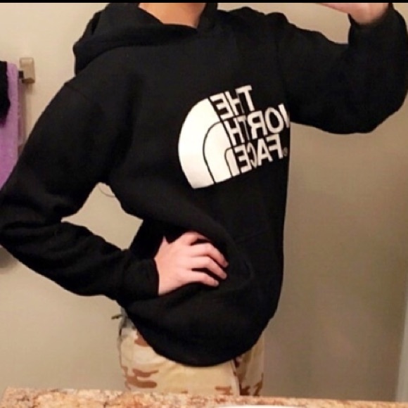 NEW super soft Black The North Face hoodie
