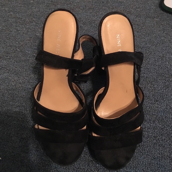 Nine West shimmer heels