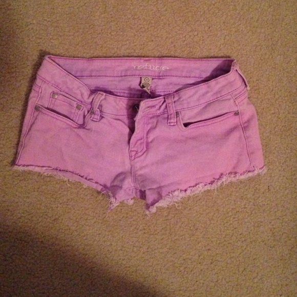 Purple shorts