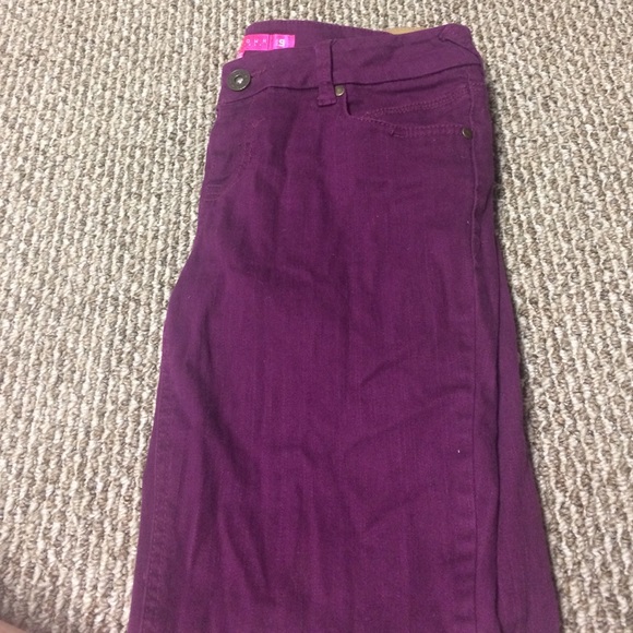 Purple Skinny Jeans