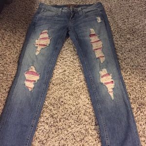 Frankie B ripped jeans