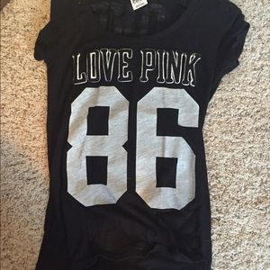 Black Love Pink T-shirt
