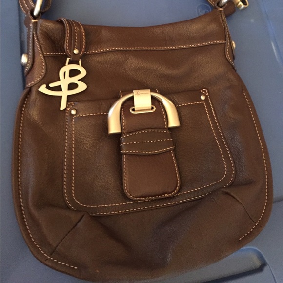 REDUCED‼️ “B.MAKOWSKY"CROSSBODY/MESSENGER BAG - Picture 1 of 4