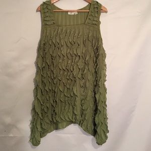 Frilly Blouse by Cato - Size 14/16 W